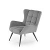 Čalouněné křeslo JORDAN šedé