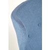 Čalouněné křeslo LIRAN modré