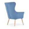 Čalouněné křeslo LIRAN modré