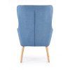 Čalouněné křeslo LIRAN modré