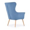 Čalouněné křeslo LIRAN modré