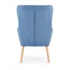 Čalouněné křeslo LIRAN modré