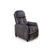 Relaxační křeslo LUIS II černé
