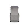 Relaxační křeslo LUIS II šedé