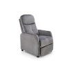 Relaxační křeslo LUIS II šedé