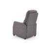 Relaxační křeslo LUIS šedé