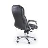 Kancelářské křeslo HASKEL černá kůže