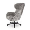 Otočné křeslo ANAKIN šedé