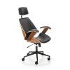 Kancelářské křeslo MOISES ořech / černé