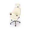Kancelářské křeslo MOISES ořech / krémové