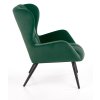 Čalouněné křeslo FABIAN zelené