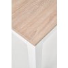 Jídelní stůl THOMAS 120x68 | BÍLÝ - DUB SONOMA