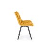 Jídelní židle otočná VMK519 hořčicová