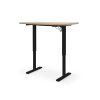 Psací stůl polohovací VM54 dub artisan / černý