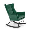 Houpací křeslo LOGAN zelené