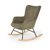 Houpací křeslo NIALL olivové