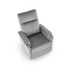 Relaxační křeslo RINESH šedé