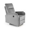 Relaxační křeslo RINESH šedé