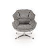 Otočné křeslo ANATO šedé