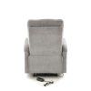 Relaxační křeslo MIKHAEL šedé