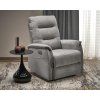Relaxační křeslo MIKHAEL šedé