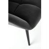Čalouněné křeslo FABIAN černé