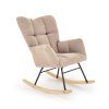 Houpací křeslo CATHAL béžové