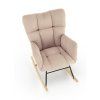 Houpací křeslo CATHAL béžové