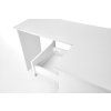 Rohový psací stůl BENING bílý