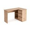 Rohový psací stůl BENING dub artisan