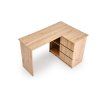 Rohový psací stůl BENING dub artisan