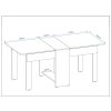 Skládací stůl KN-01 | BÍLÁ