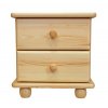 Dřevěný noční stolek CLASSIC KN-31 masiv borovice