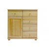 Dřevěná komoda CLASSIC KN-47 masiv borovice
