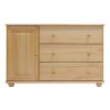 Dřevěná komoda CLASSIC KN-35 masiv borovice