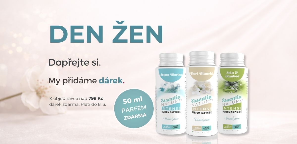 Den žen - 50 ml parfém na praní zdarma
