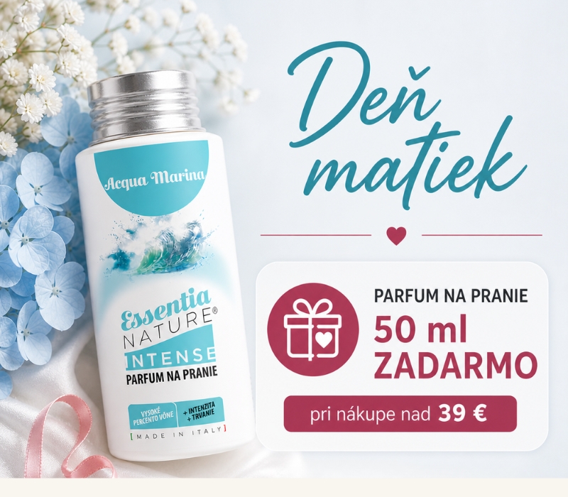 Deň matiek - Parfém na pranie 50 ml zadarmo