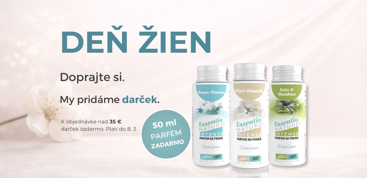 Deň žien - 50 ml parfum na pranie zadarmo