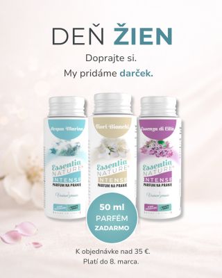🌸 Deň žien je ideálna príležitosť dopriať si niečo pre seba. Vyberte si svoje obľúbené voňavé produkty a my k objednávke...