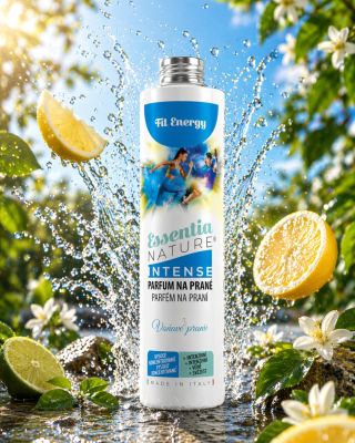 Sviežosť, ktorú ucítite hneď po otvorení práčky 🍋 💧 Parfém na pranie Essentia Nature – FIT ENERGY svieža, energická vôňa,...