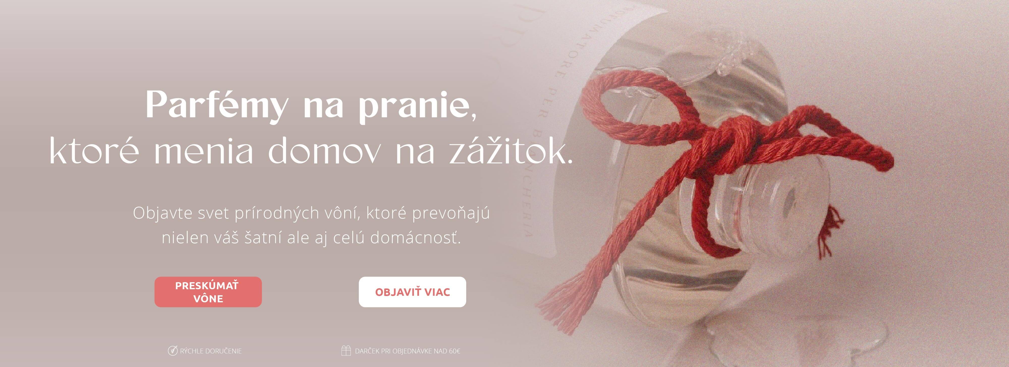 Parfémy na pranie