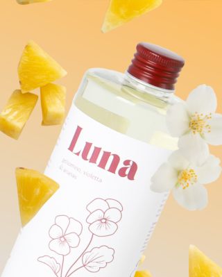 Luna 🌙 Jemná, upokojujúca vôňa s kvetinovými a vanilkovými tónmi 🌿 Prírodný parfum do prania, dlhotrvajúci a šetrný k...
