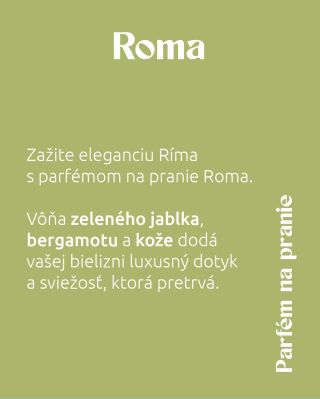 Roma 🍏 Zelené jablko, bergamot, dotyk kože 🌿 Luxusoá vôňa z prírodných zložiek, dlhotrvajúca 📸 „Talianska elegancia priamo...
