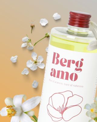 Bergamo 🍋 Svieža citrusová vôňa s nádychom bergamotu a zelenej vône 🌿 Prírodný parfum do prania, dlhotrvajúci a šetrný k...