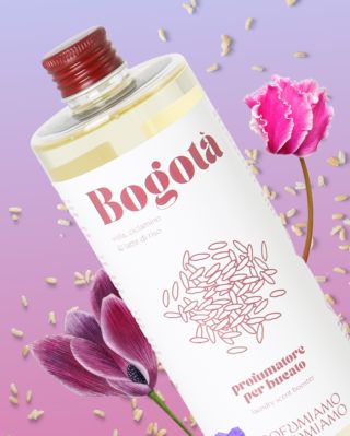 Bogotà 🌸 Parfém do prania Bogotà prináša bohatú kvetinovú vôňu cyklaménu a fialky, ktorá zanechá vašu bielizeň intenzívne...