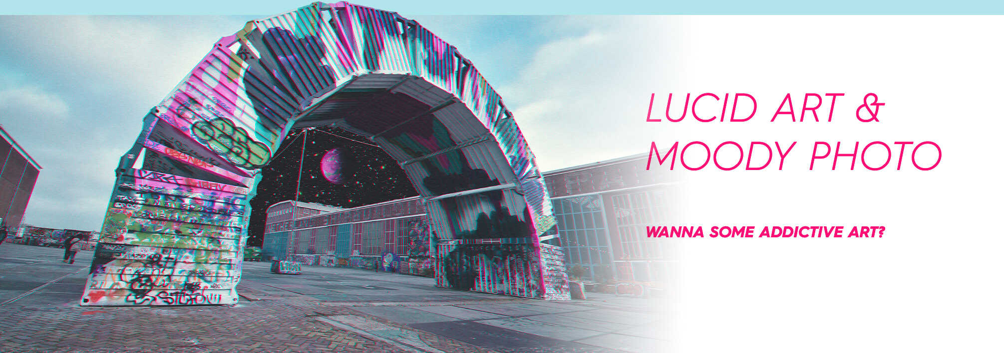 Lucidní fotografie a koláže. LSD Art, fotografie vyvolávající pocity a emoce.