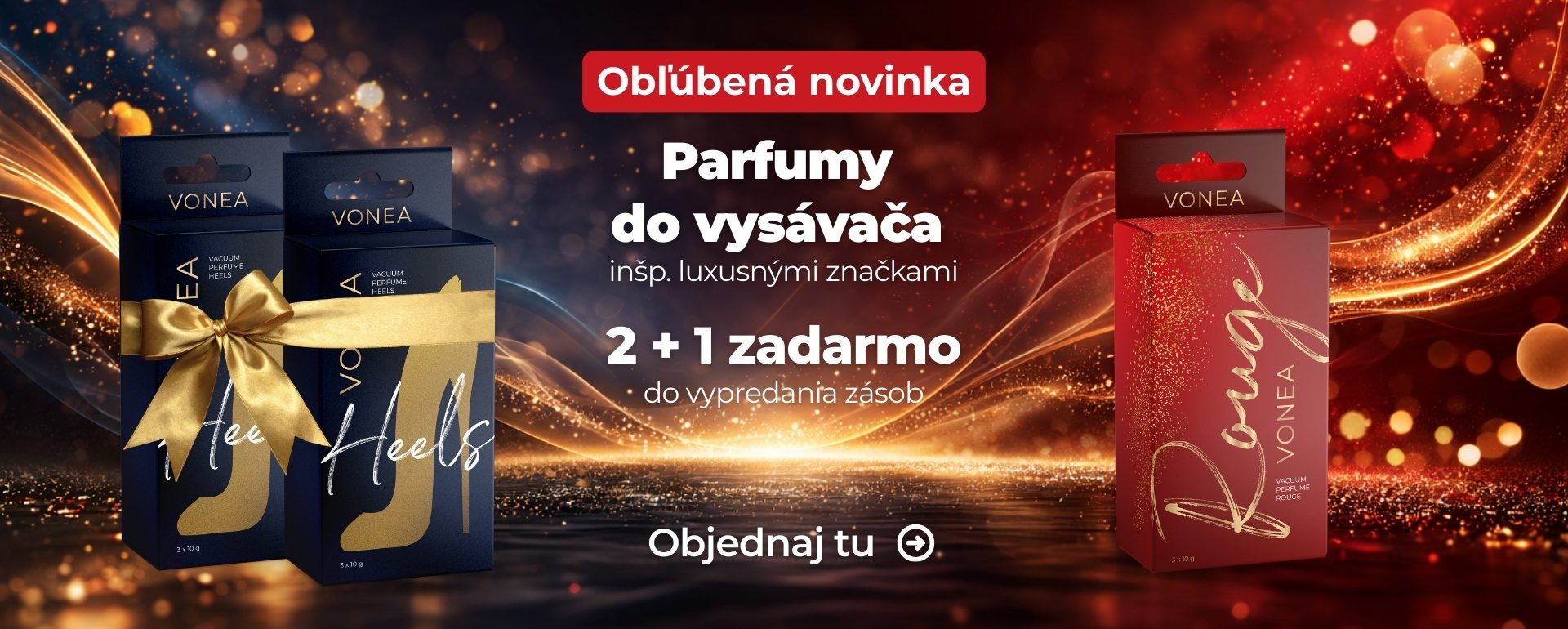 Obľubená novinka na trhu voňavé sáčky alebo parfumy do vysávača inšpirované luxusnými vôňami Baccarat a Good Girl Carolina Herrera