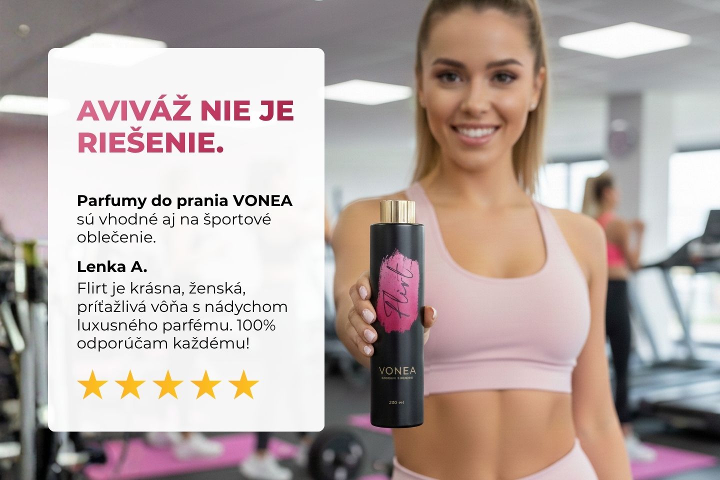 Vôňa bielizne po použití parfumu do prania