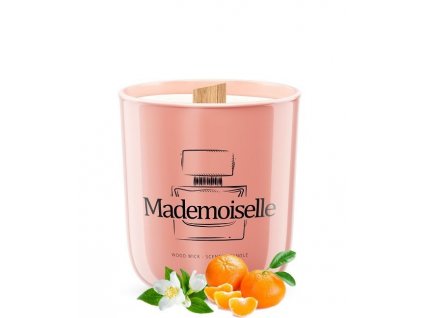 Mademoiselle - Sójová vonná svíčka ve skle  Inspirováno vůní: Coco Mademoiselle
