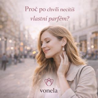 Taky máš někdy pocit, že parfém po chvíli necítíš? Neznamená to, že zmizel. Jen si na něj mozek zvykl. 🤍 Říká se tomu...